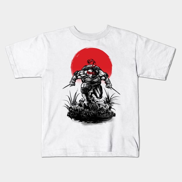 Raph under the sun Kids T-Shirt by ddjvigo